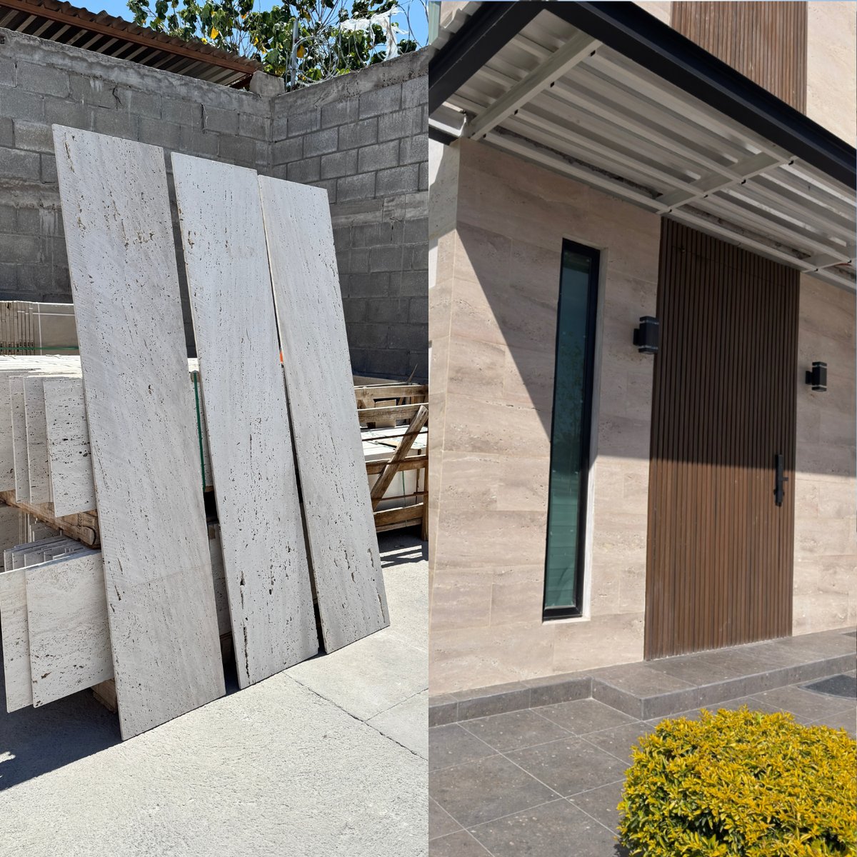 Travertino Nut — Acabado natural